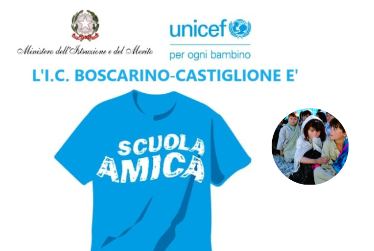 L’I.C. Boscarino-Castiglione è Scuola Amica UNICEF