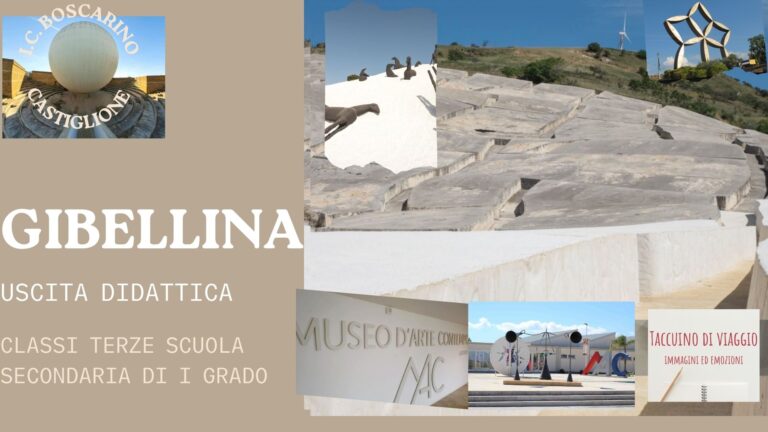 Uscita didattica a Gibellina – classi terze scuola secondaria di I grado