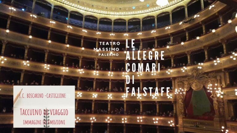 L’I.C. Boscarino-Castiglione al Teatro Massimo di Palermo e visita alla Cappella Palatina