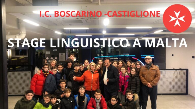 I.C. Boscarino-Castiglione- Stage Linguistico a Malta