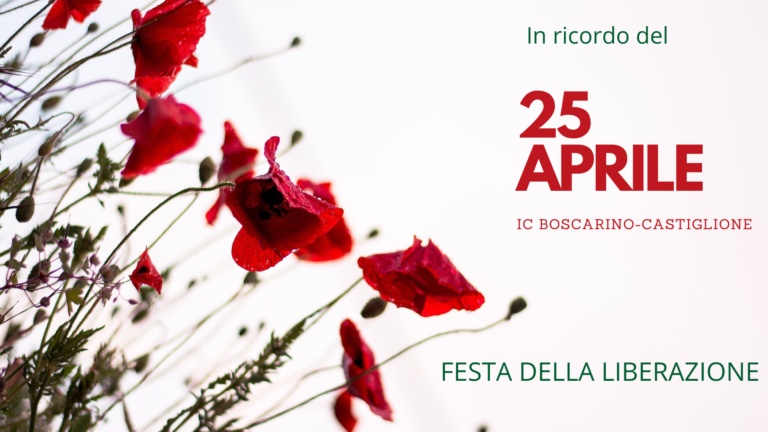 IC Boscarino-Castiglione: in ricordo del 25 aprile