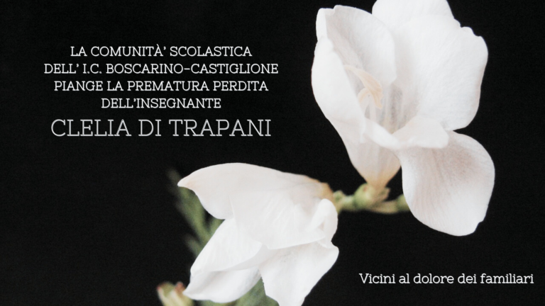 Lutto per la prematura scomparsa della docente Clelia Di Trapani