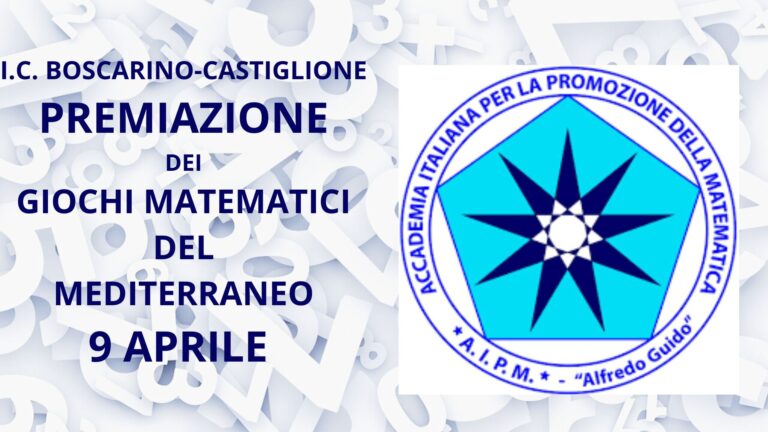 Premiazione Giochi Matematici del Mediterraneo_9 aprile 2025