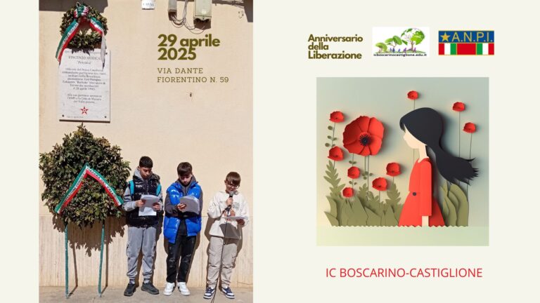 IC Boscarino-Castiglione  Anniversario della Liberazione_ 29 aprile 2025 ANPI