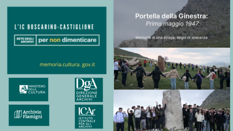 L’IC Boscarino-Castiglione sul portale della Rete degli Archivi per non dimenticare