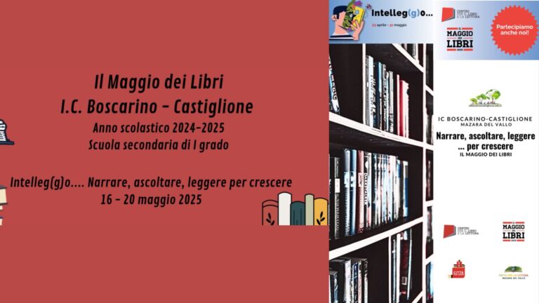 Il Maggio dei Libri  2025_ IC Boscarino-Castiglione