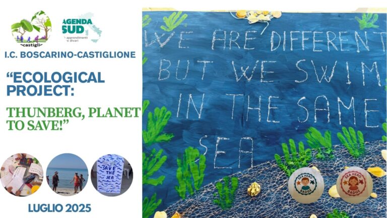 Agenda Sud_ Modulo 6_ “Ecological Project: Thunberg, Planet to save!”