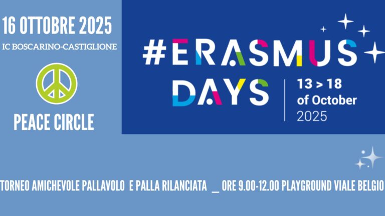 Erasmus days “Peace Circle”_ 16 ottobre 2025