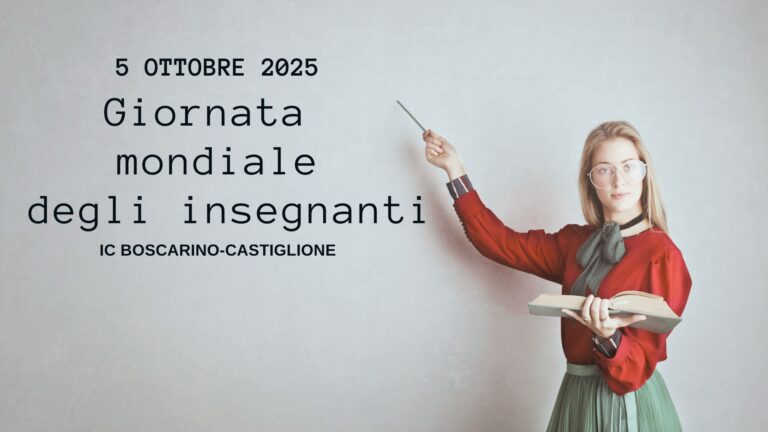 Giornata mondiale degli insegnanti_ 5 ottobre