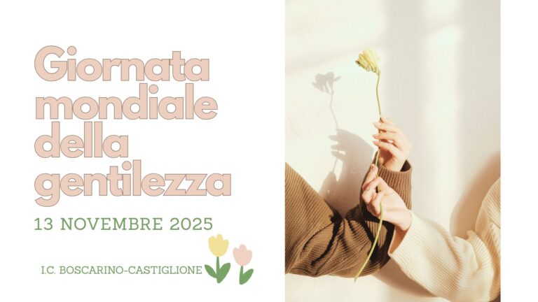 Giornata della Gentilezza_13 novembre 2025